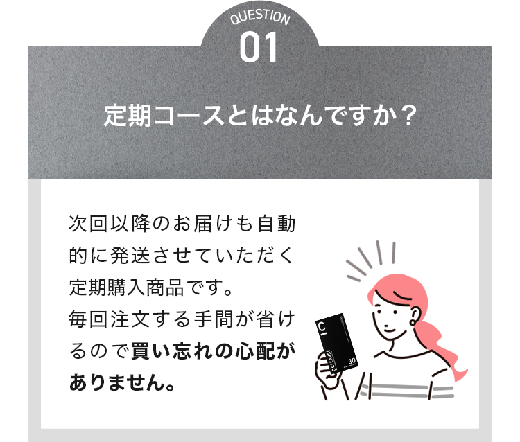 定期コースについて