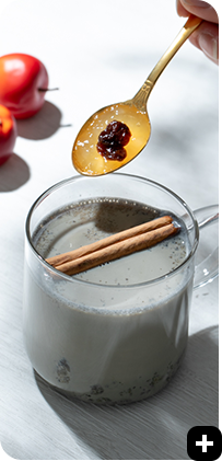 アップルラムレーズンカフェオレ